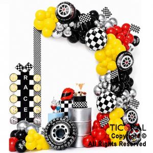 SET DE GLOBOS ARCO XL CARRERAS 60 UNIDADES (S599-5)